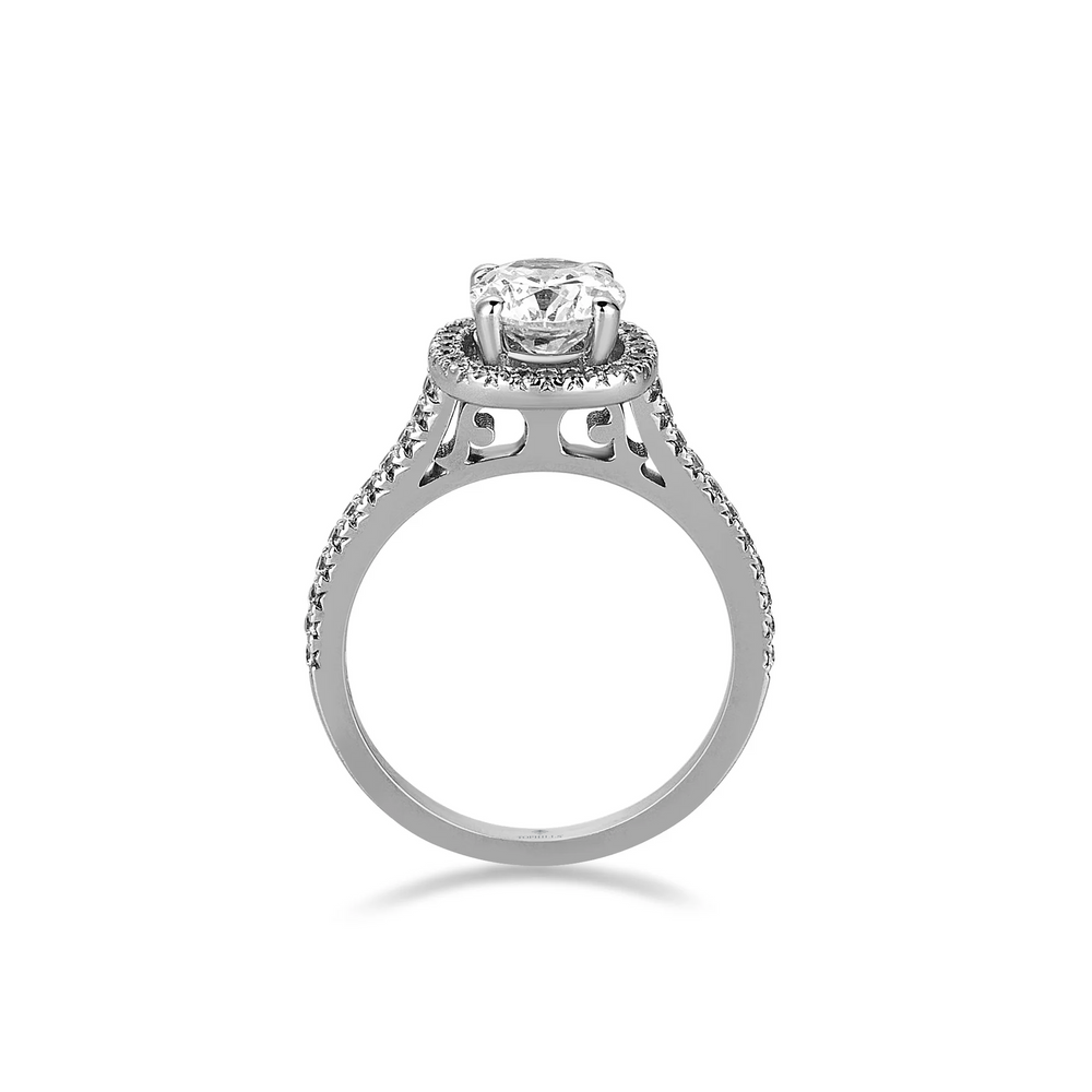 Anello Singe Singe 2 Carat Diamond Hybrid Gold