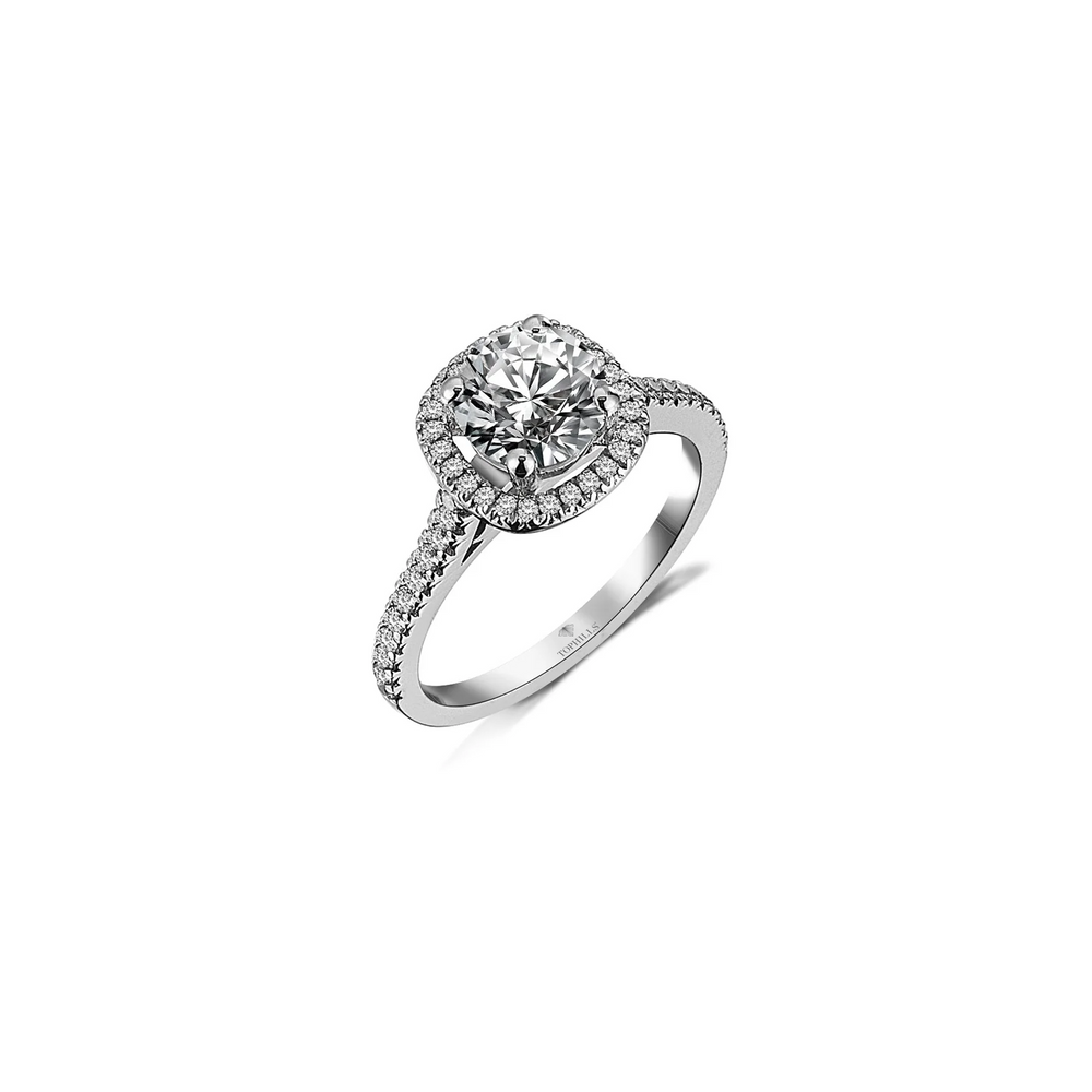 Anello Singe Singe 2 Carat Diamond Hybrid Gold